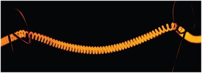 Incandescent wire glowing