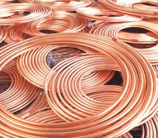 Copper wire as a conductor