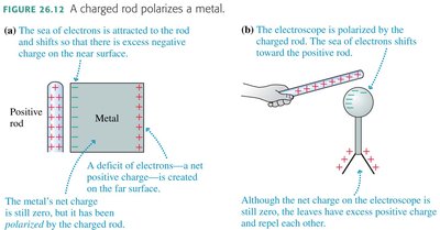 Polarization force on a metal