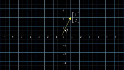 Vector representation on a grid
