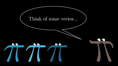 Vector components in coordinate system