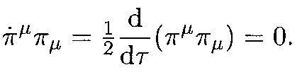 Conservation of kinetic momentum squared