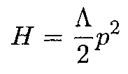 Hamiltonian for massless case
