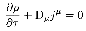 Continuity equation