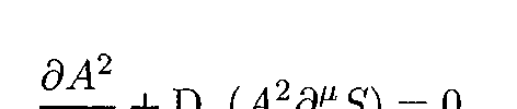 Continuity equation for amplitude