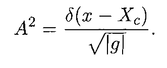 Delta function localization