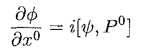 Quantum evolution equation