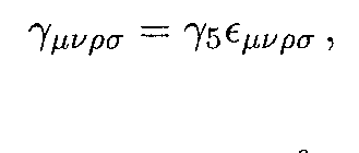 Gamma matrices and epsilon tensor