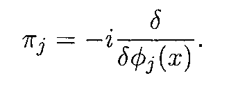 Momentum operator in field quantization