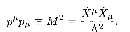 Mass-shell constraint