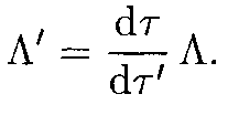 Transformation of Lambda