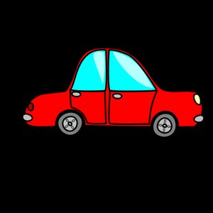 Car moving at constant speed