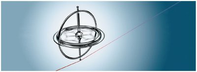Gyroscope illustrating rigid body rotation