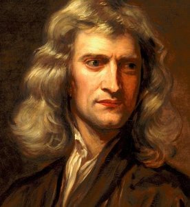 Portrait of Isaac Newton