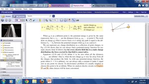 Potential energy of a system of point charges