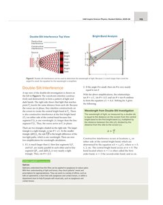 Double-slit interference geometry and analysis