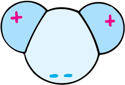 Polarized water molecule (electric dipole)