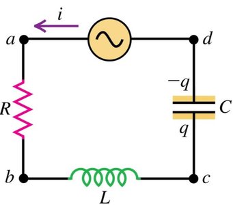 L-R-C series circuit diagram