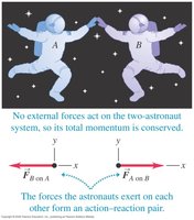 Conservation of momentum equations