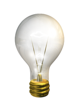 Light bulb as a load