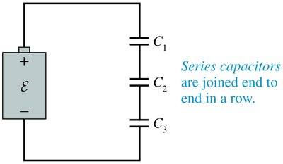 Series capacitors