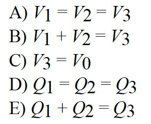 Capacitor circuit conditions