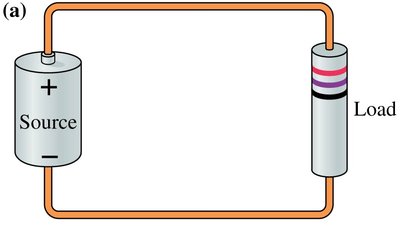 Basic electric circuit diagram