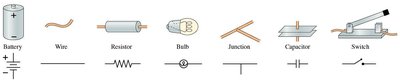 Common circuit element symbols