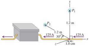 Wire segment and field points