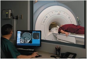 MRI machine using solenoid