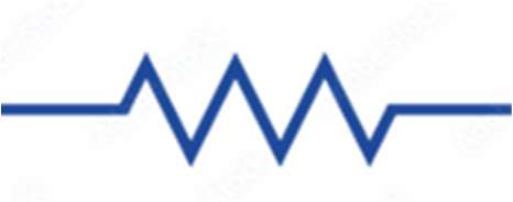 Parallel resistor circuit diagram (alternate)