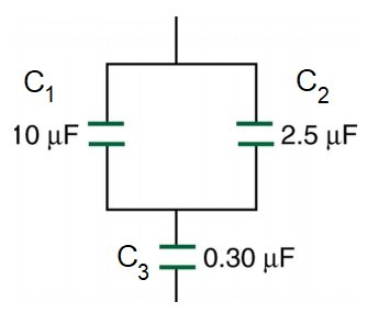 Labeled capacitor network