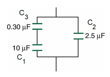 Labeled capacitor network