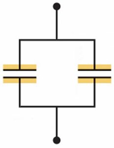 Capacitors in parallel