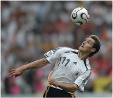 Soccer player heading ball, impulse changes momentum
