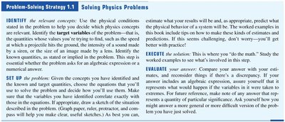 Problem-solving strategy in physics