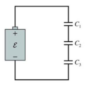 Parallel capacitor circuit