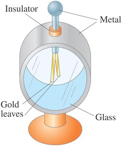 Electroscope structure