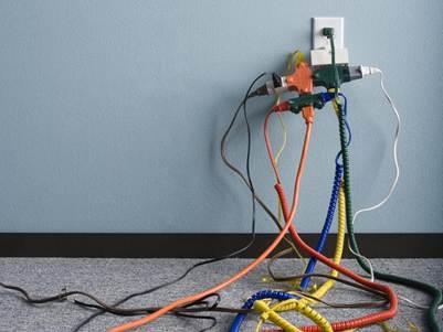 Overloaded outlet
