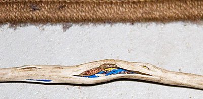 Damaged wire