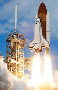 Rocket propulsion action-reaction