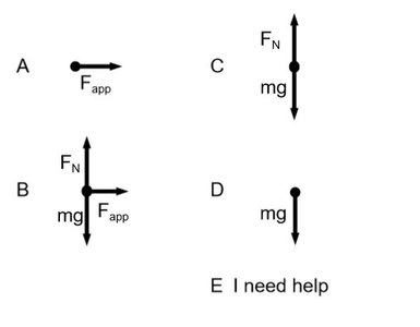 Multiple free body diagram options