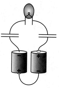RC circuit diagram