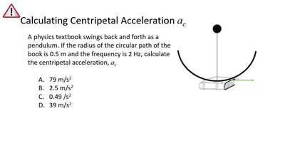 Direction of net force in circular motion