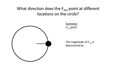 FBD for pendulum at bottom
