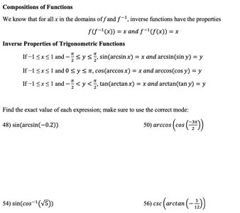 Graph of y = tan x and y = arctan x