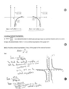 Horizontal asymptote example