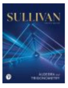 Algebra and Trigonometry textbook cover