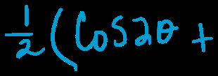 cos(4θ)cos(6θ) as sum