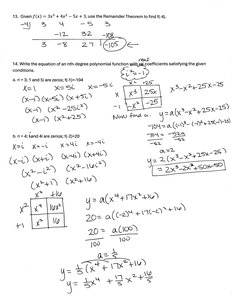 Remainder Theorem example